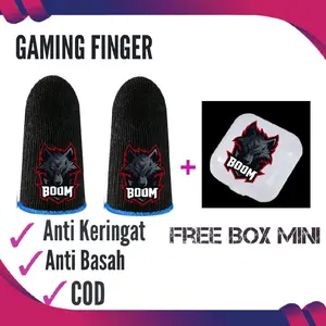 sarung jari jempol boom gaming anti basah