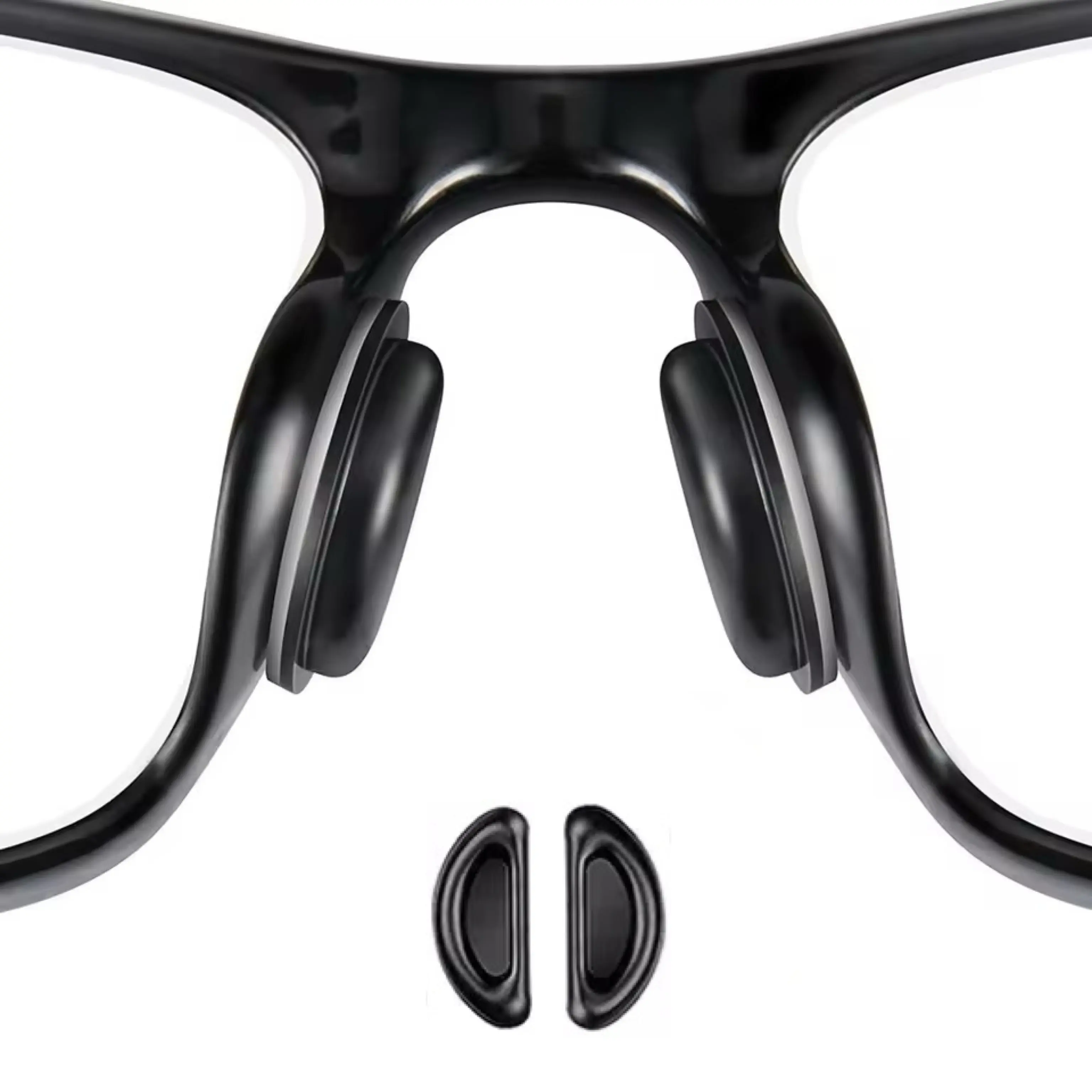 Penyangga Hidung Kacamata Glasses KCANSP Putih Hitam