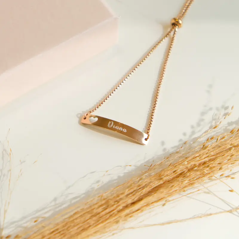 Sweetbling • Gelang Custom Nama • Naila Drawstring Bracelet • Anti Karat 3