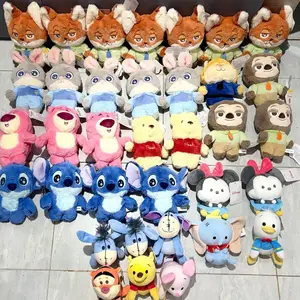 BONEKA OHSOME FUNIFUN Edisi Spesial Zootopia dan Disney. Nick, Judy, Clawhauser, Flash, Stitch, Minie Mouse, Donald Duck, Winnie The Pooh, Eeyore, Tigger, Pigglet dan Dumbo. BARU dengan Tag Mesin rumah boneka labubu abu