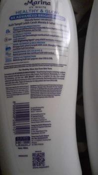 Product Review of Marina Hand Body Lotion UV White - Healthy & Glow [460 ml / 2 pcs] Exp : 09.2027 - Mencerahkan Kulit from R**a R**o 1