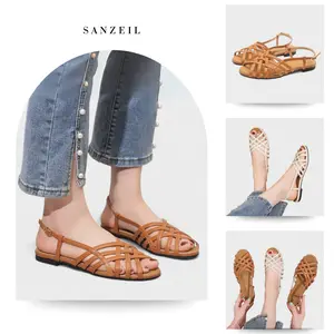 Sandal Flat Wanita SANZEIL Ranum 1818 - Model Terbaru Size 36 - 41