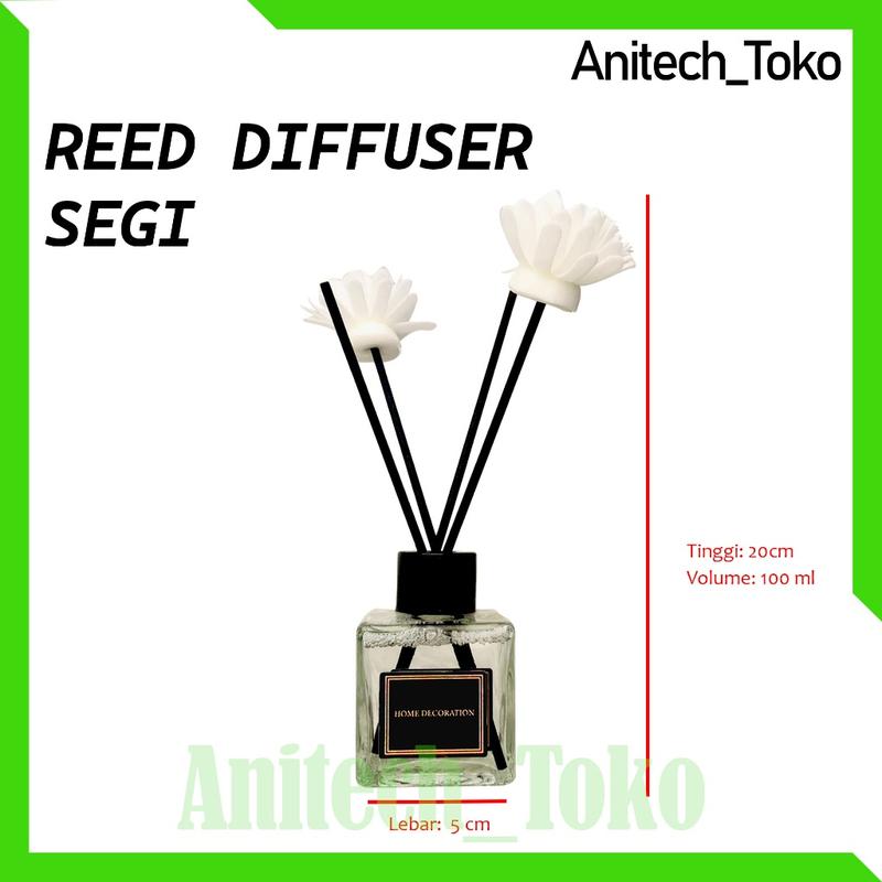 Pengharum Ruangan/Reed Diffuser/ Reed Diffuser Regular & Refill 100ml/Reed Diffuser Pengharum Ruangan Aromatherapy Parfum Essential Oil 4