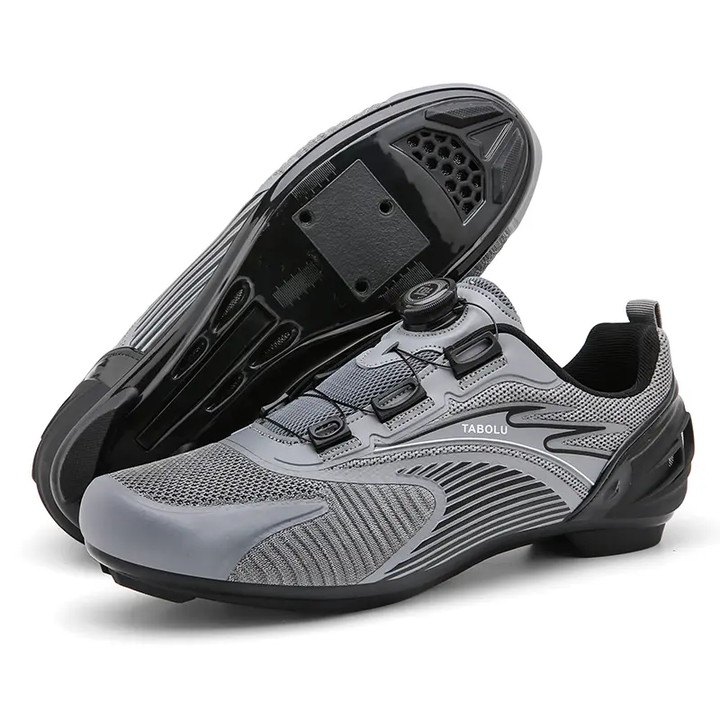 Men Cycling Sneaker MTB Cleats Men Flat Speed Road Bike Shose Summer New Women Self-locking Non-slip Mountain Bike Shoes