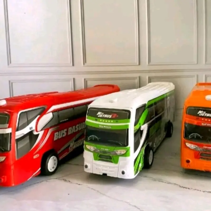 Mainan Bus BASURI Telolet ada Musik Dan Lampu Toys 2