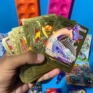 Kartu Pokemon GOLD 1 Pack isi 55 Pcs Kartu - Mainan Kartu Pokemon - Games, Card