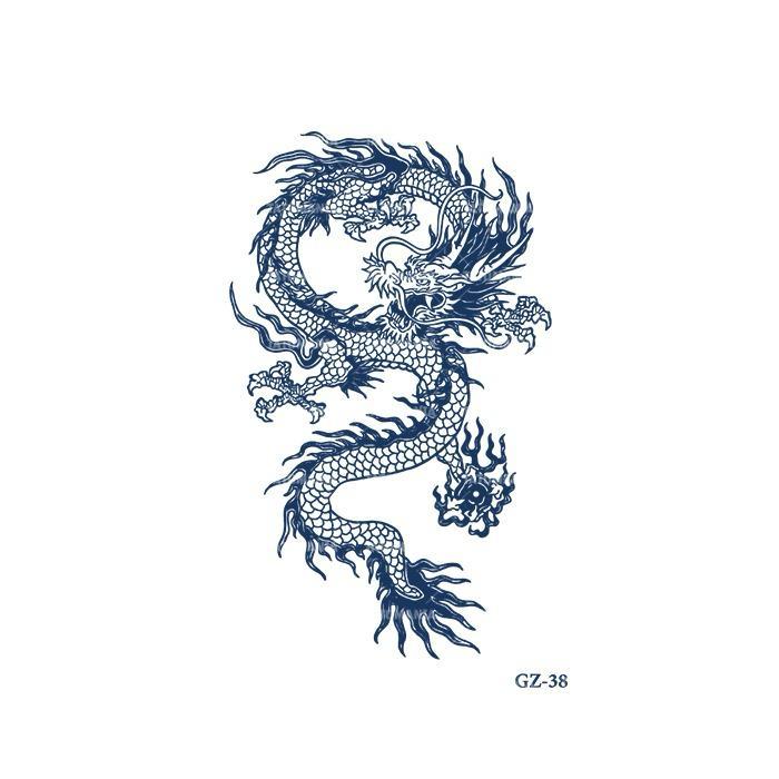 Stiker tato temporer semi permanent motif GZ-38 -tatoostylee 0