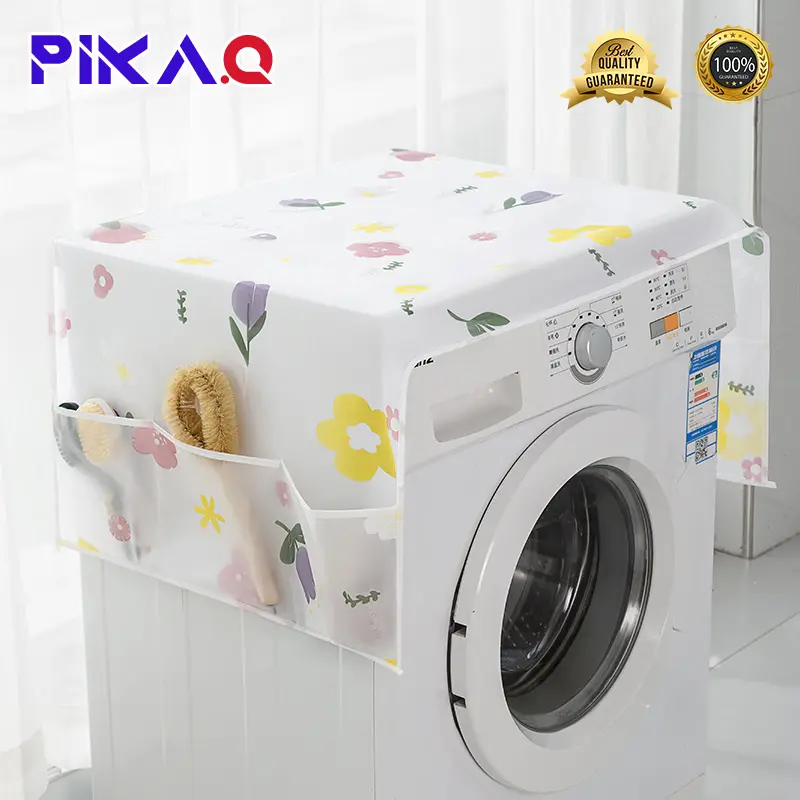 Tấm Che Chống Bụi Tủ Lạnh & Máy Giặt, Túi Đựng Đồ, Thiết Kế Ngẫu Nhiên 1