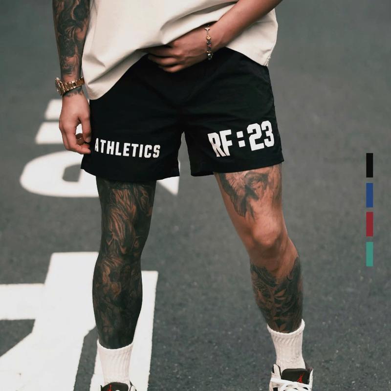 Quần short Nam Nỉ Chân Cua 380gsm Cạp Thun Fom Trên Gối Premium Athletics