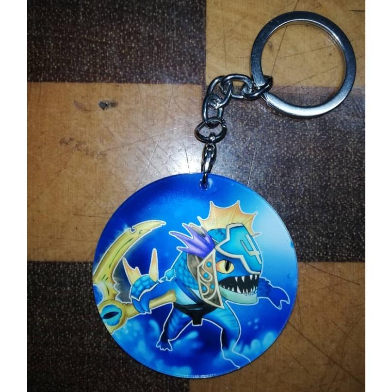 [Xsaye] Slark (Nightcrawler) Fan Art Acrylic Charms Keychains *Dota 2*