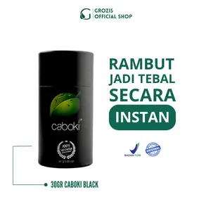 GROZIS Hair Fiber 30g Menutupi Rambut Yang Tipis Penebal Rambut Instan