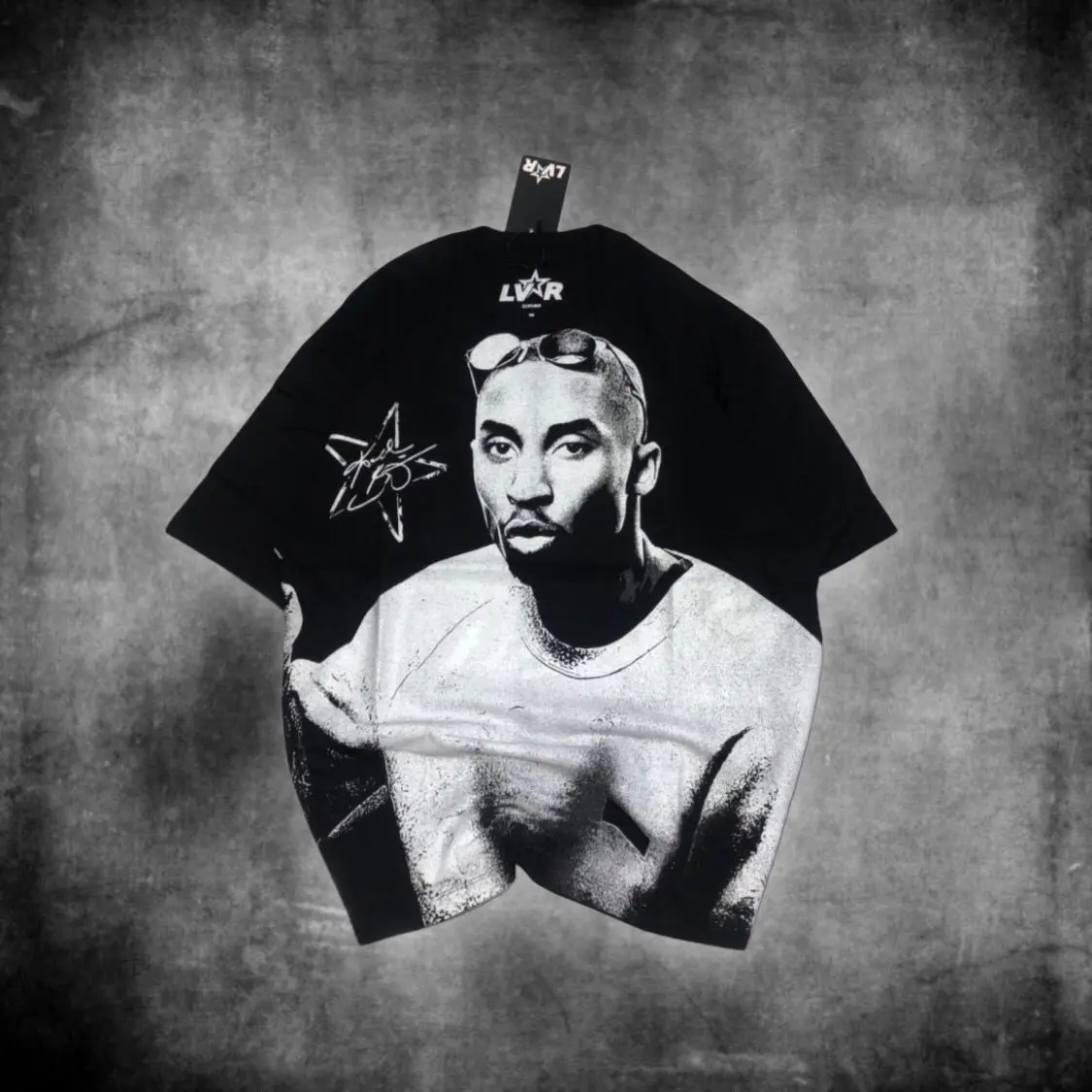 Baju Kaos Oversize K0be Bryant- T Shirt Oversized Black 20s