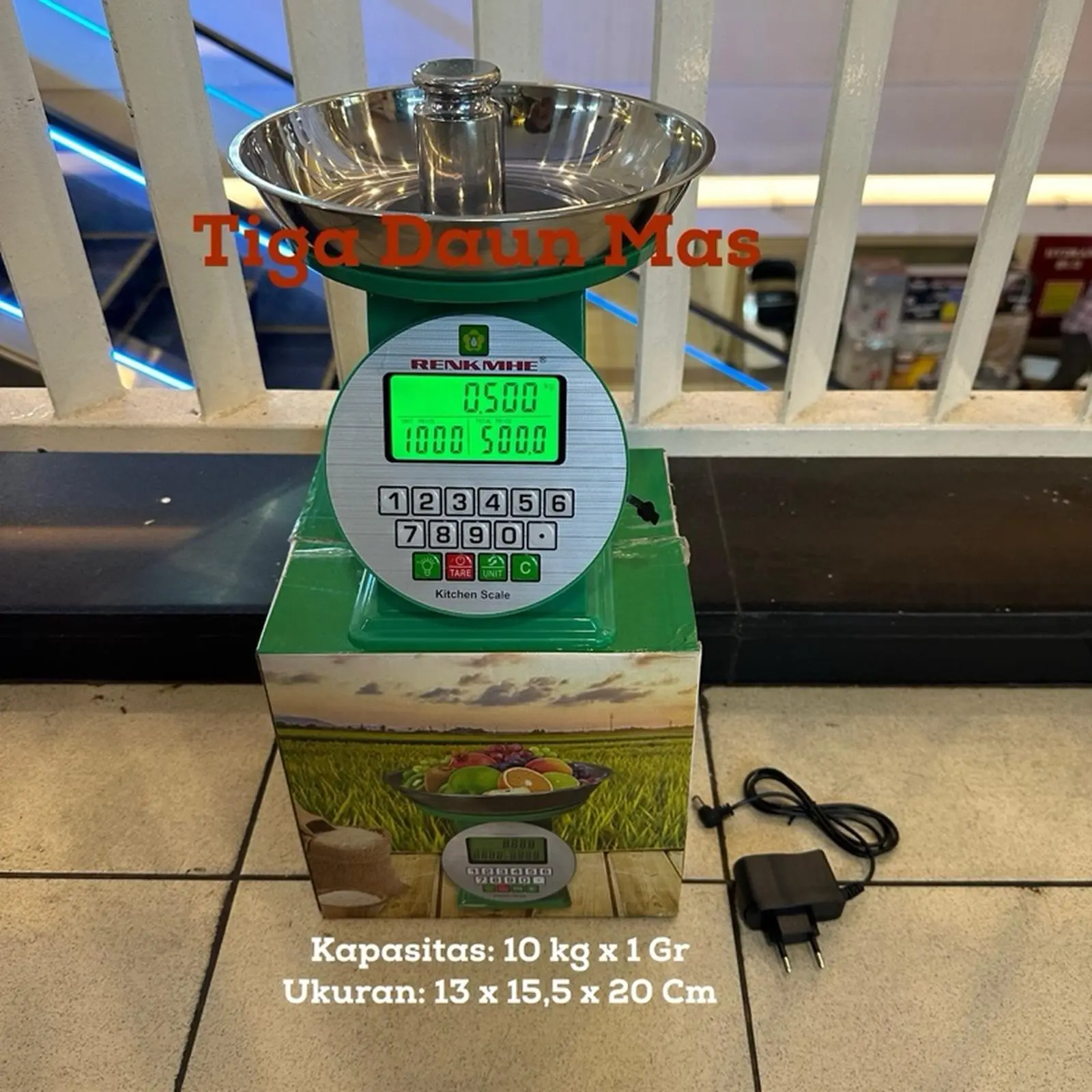 Timbangan Meja Digital Renkmhe 10 Kg / Timbangan Sembako Renkmhe 10 Kg / Timbangan Digital Renkmhe 10 Kg / Timbangan Dapur Digital Renkmhe 10 Kg