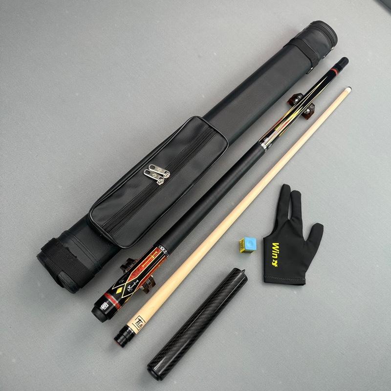 Cơ bida lỗ cao cấp Fury TY - Ngọn công nghệ Knight tặng kèm combo bao da găng tay và lơ - gậy bi-a lỗ cao cấp