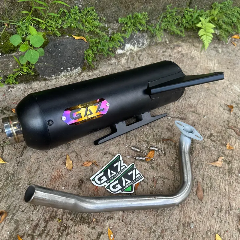 Knalpot Standar Racing Shijiro Mio Sporty Smile Beat FI Deluxe Street Vario 110 125 150 160 Foto Karbu Motorcycle 2
