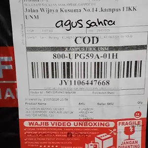 KLAKSON KEONG DENSO WATERPROOF ANTI AIR UNTUK MOTOR MOBIL 12V