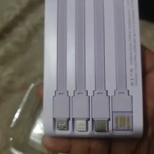 Q254 Power Bank 30000mAh good quality Charger for Samsung iPhone  Android Type-C 4 USB Powerbank powerbank type Baterai Controller Plastik