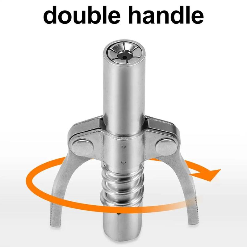 Product Introduction of Heavy-Duty Quick Release Grease Nozzle Locking 9CM Coupler Two Press Easy To Push Accessories Car Grease Nozzle 24