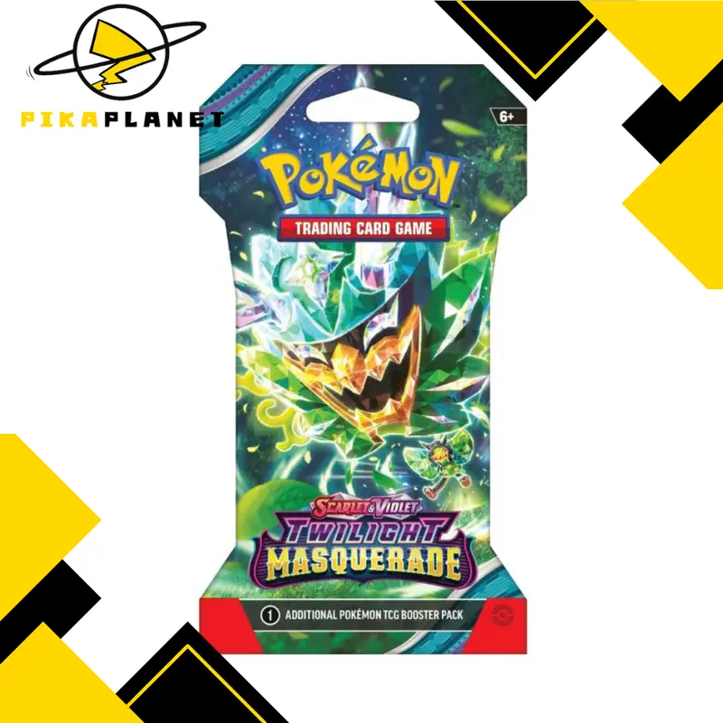 Pokemon TCG Card Twilight Masquerade Sleeved Booster Pack SV6 ENG 1