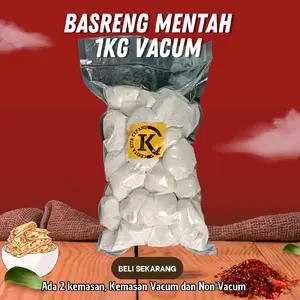 Basreng Mentah kataji 1kg fresh kemasan vacum CK Expand Food,Tanpa po  Frozen Camilan