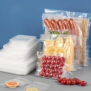 100枚セット 食品保存用メッシュ真空パック袋 — 熟成肉やステーキなど向けの真空パック収納袋 — キッチンアクセサリー用のソウビデオバッグ