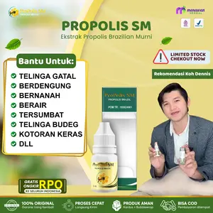 Propolis Sm Tetes - Membantu Telinga Tersumbat Keluar Cairan Bau Berdengung Untuk Anak Dan Dewasa Isi 6ml Perbotol