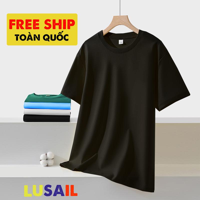 Combo 5 Áo Thun Nam Cộc Tay Chất Vải Thun Trơn Thoáng Mát Kiểu Dáng Basic Khỏe Mạnh - GIÁ SỐC 0