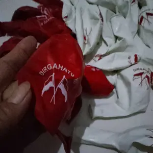 [Paket Latex] Balon Latex Merah Putih Dirgahayu RI / Balon 17 Agustus per pack isi 30/ 50pcs