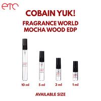 Gambar DECANT Parfum Fragrance World Mocha Wood EDP for Unisex - 1ml dari ETC Official Store Kota Administrasi Jakarta Selatan 1 Tokopedia