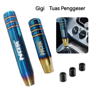 [COD] 13/18cm Mobil Balap Gaya Balap Aluminium Gear Shift Knob Manual Gear Head Universal Auto Gear Shift Knob