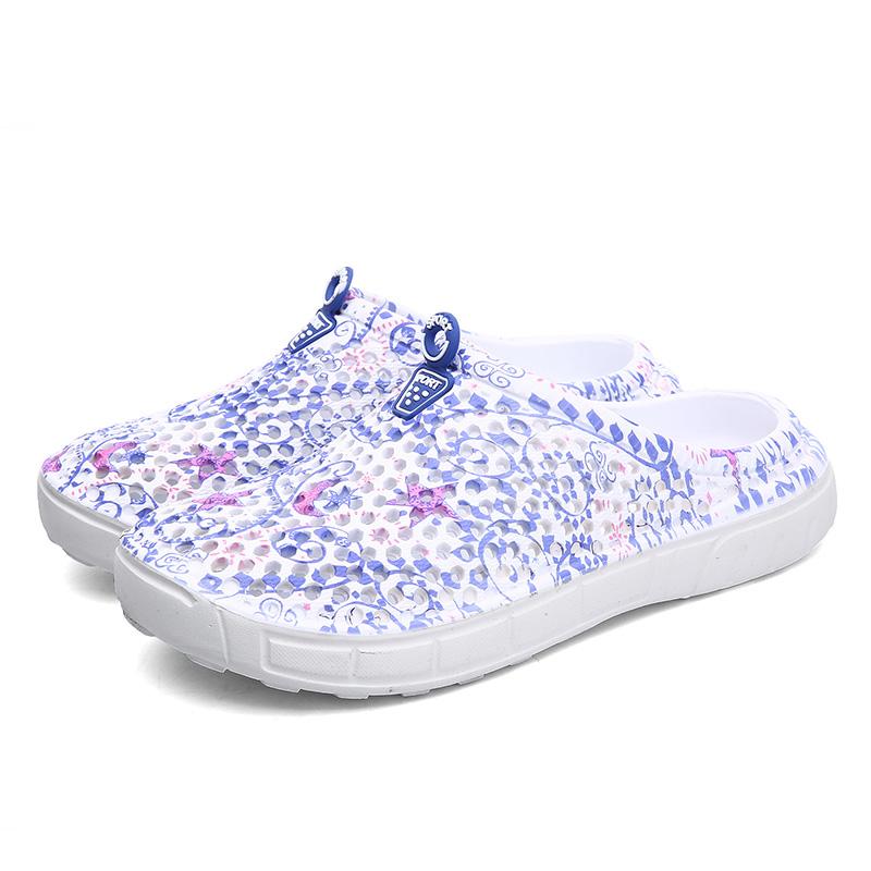 Product Introduction of 2023 New Hot Sale Casual Shoes Women Wedge Beach Shoes Summer Sandals Non-slip Round Toe Sandals Holiday Slippers Walking Shoes Footwear Girl Knee Comfort 31