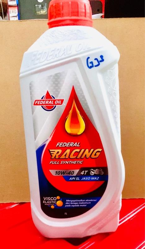 OLI MESIN FEDERAL 4T 1L 10w-40 Motor Sepeda