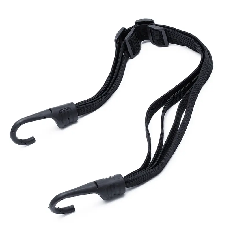 Tali Pengikat Helm Motor 2 Hook 60 cm Black 5