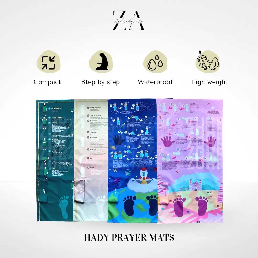 Hady Digital Prayer Kit & Prayer Mat for Ramadan