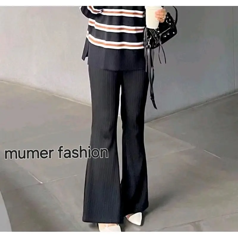 CELANA CUTBRAY KNIT WANITA KULOT Higwais  Panjang Nyaman knit cutbray wanita premium 0