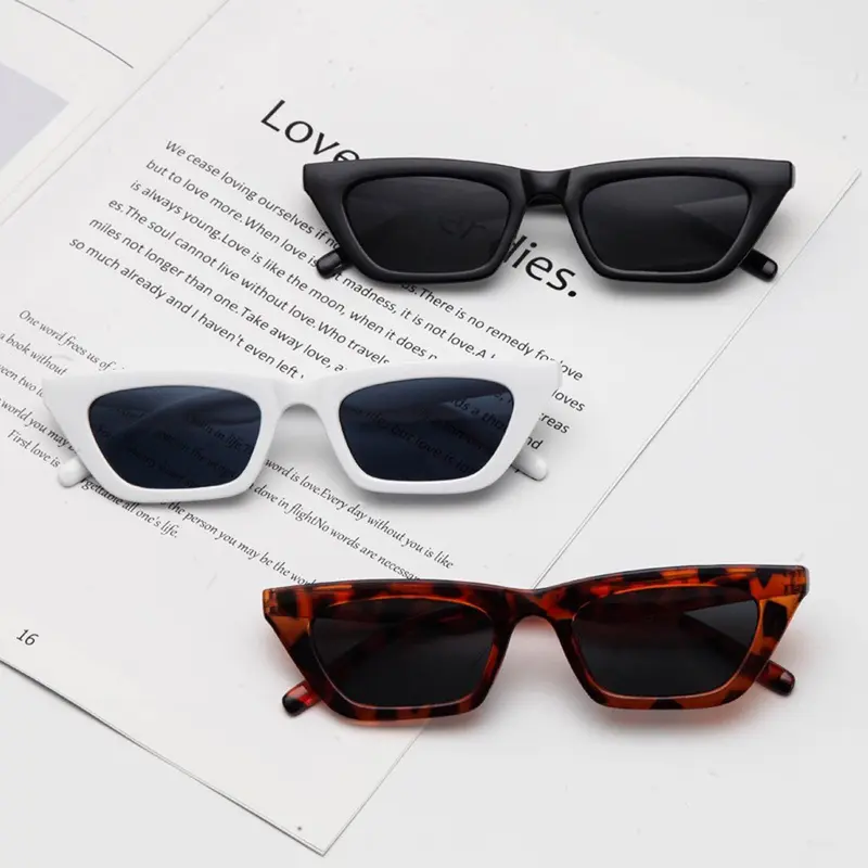⭐Bobastore⭐ Kacamata Unisex Fashion Kaca Mata Wanita Pria Hitam High Quality Sunglasses Murah G029 5