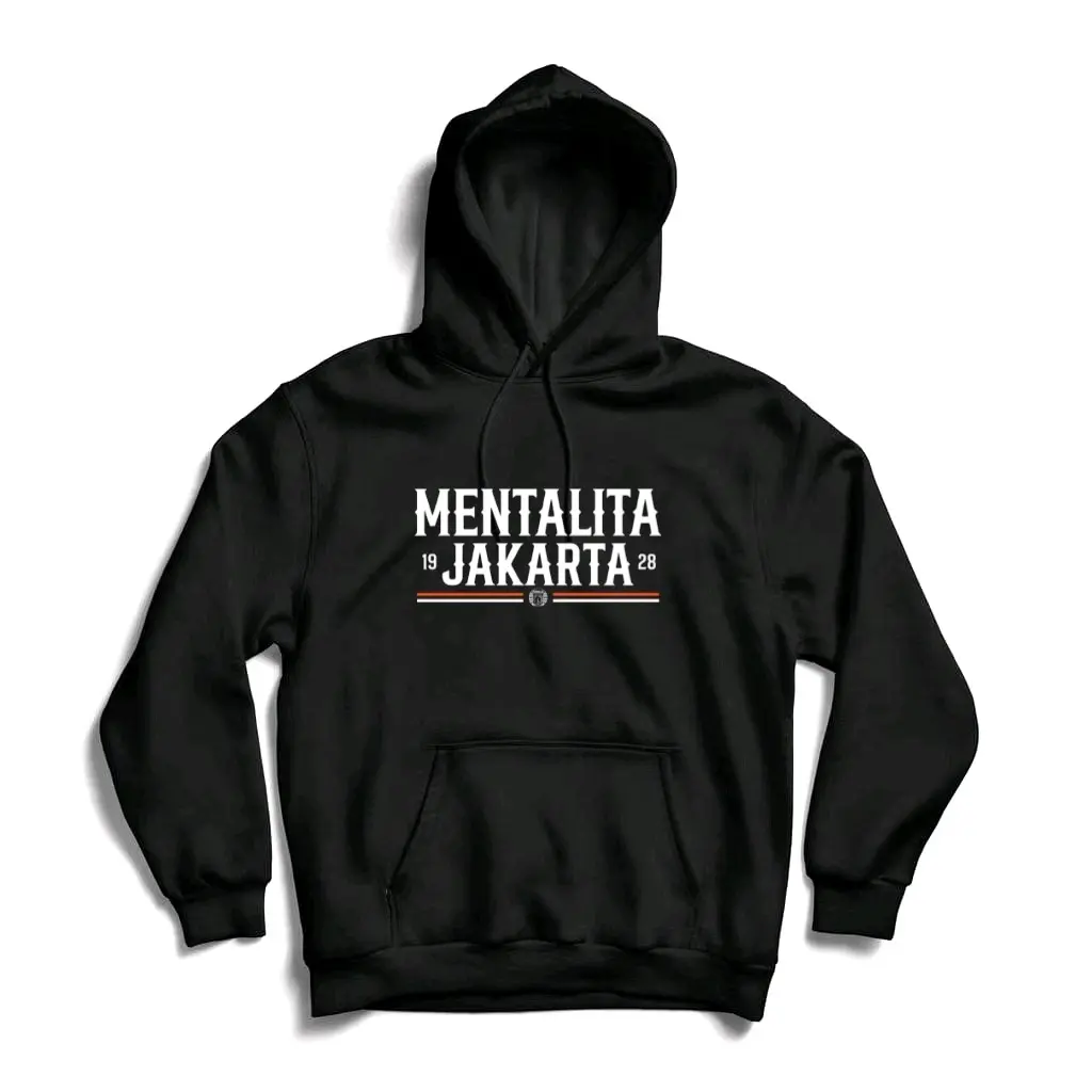 Hoodie sweater kupluk mentalita jakarta