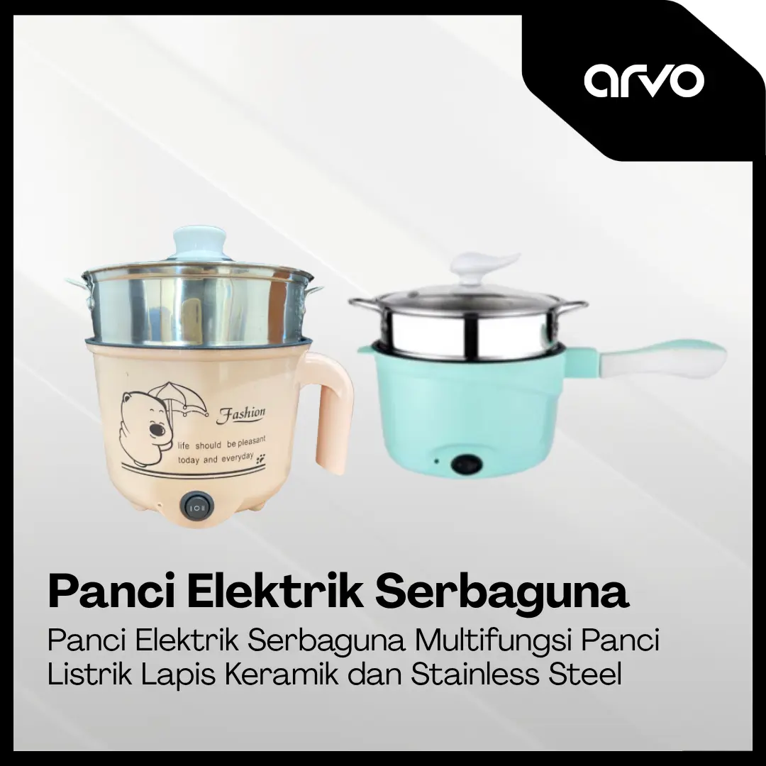 Panci Listrik Serbaguna Elektrik Cooking Pot Steamer Multifungsi