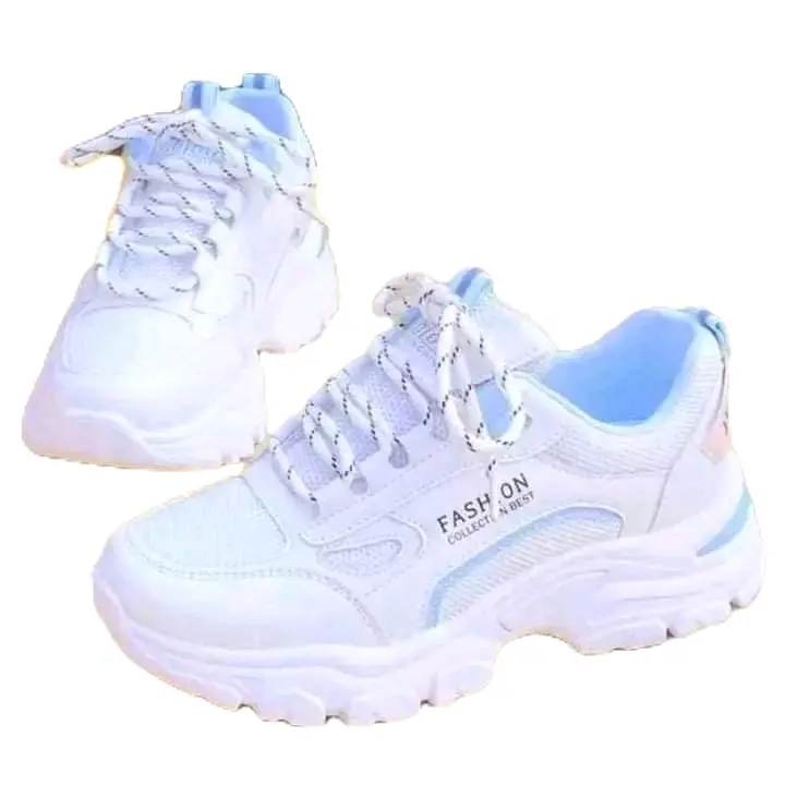 Sepatu Wanita Korea Sport Kasual Sneakers Olahraga - Model Terbaru 0