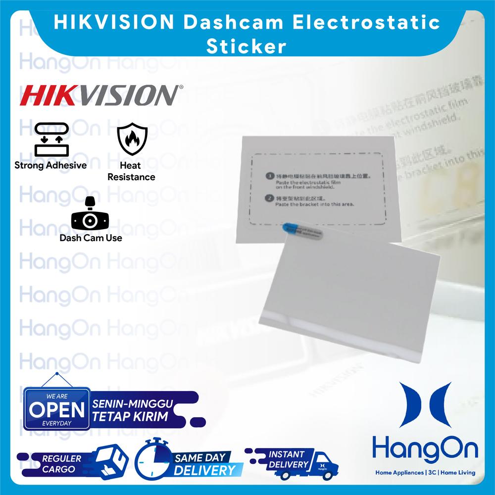 HIKVISION Car Dashcam Electrostatic Sticker Heat-Resistant Adhesive Film, Secure Holder For Your Camera Stiker Dash Cam Mobil For C200S | K5 | D1PRO | N6PRO | C8PRO