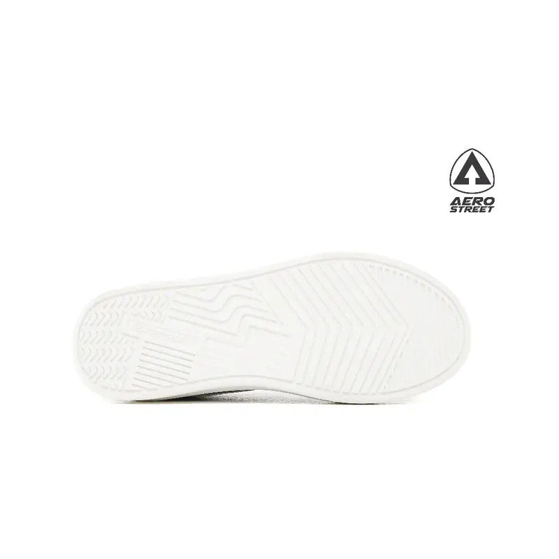 Aerostreet 37-44 Hoops Low 2.0 Putih Putih Abu Tua - Sepatu Sneakers Casual 5