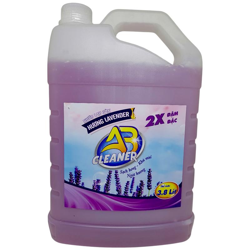 Nước Lau Sàn AB CLEANER Hương Lavender 3.8L Sạch bóng - Khử mùi - Ngát hương