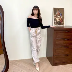 AVE - Indri Jogger Cargo Pants | Celana Panjang Jogger Kargo Wanita