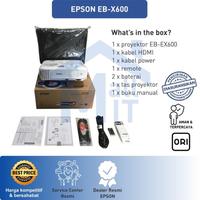 Gambar Proyektor EPSON EB-X600 EBX600 EB X600 XGA 3LCD 3600 Lumens TKDN Split Screen VGA HDMI Garansi Resmi - X600 dari Mall IT Medan Kota Medan 5 Tokopedia