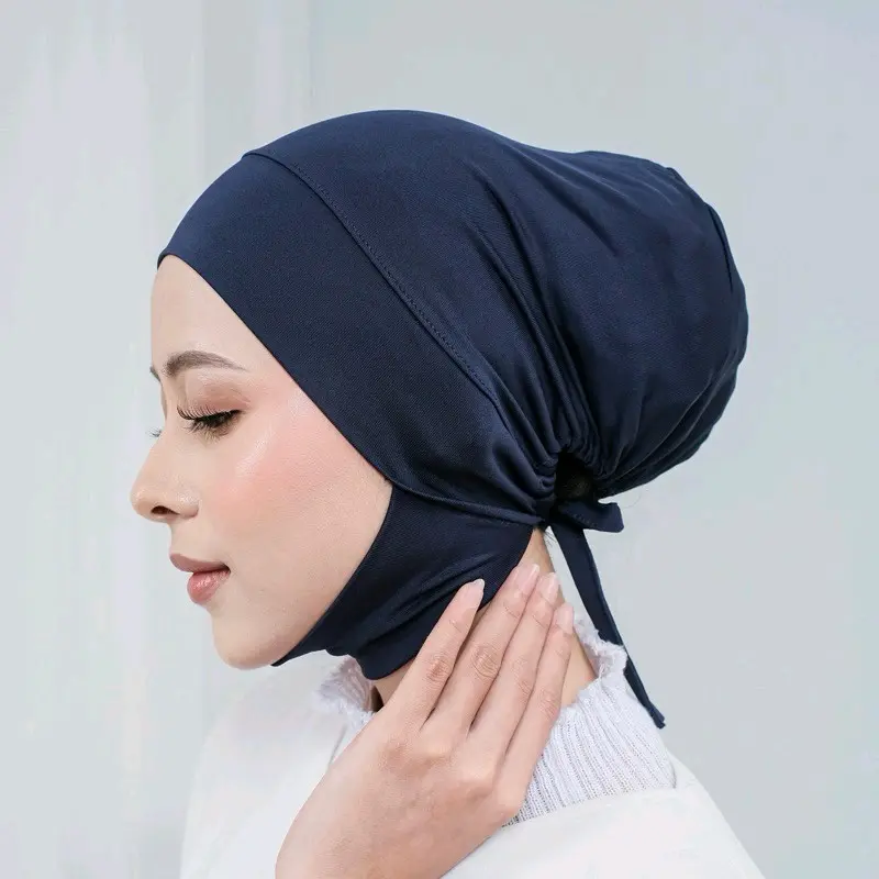 Paket Usaha Inner Dagu Tali Basic Turki - 10 Pcs 49 rb Ciput Arab - Instan, Jilbab, Dalaman, Kerudung 5