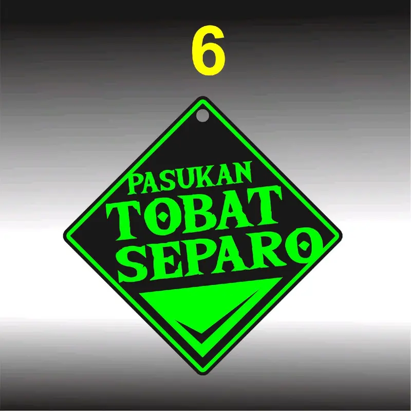 gantungan kaca aktilik warna stubilo 7
