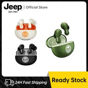 Alat Dengar Bluetooth, Jeep JP EW121 TWS, Fon Telinga Wayarles, Fon Kepala Mudah, Bluetooth 5.3, Fon Telinga dengan Bes Stereo, Dalam Telinga, Mikrofon Pembatalan Bunyi, Kalis Air IPX5, Sesuai untuk Sukan, Masa Main 20 Jam, Serasi dengan Android dan iOS