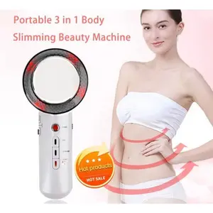 Beauty Machine 3in1 Alat Kecantikan Multifungsi Mengencangkan Kulit Dan Tubuh Dengan Teknologi Ultrasound Infrared Dan EMS