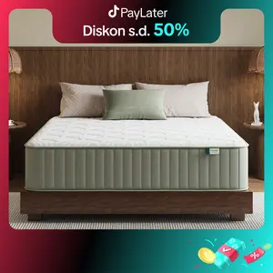 【COD】Novilla kasur Essential full busa FREE Bantal ukuran kasur 90x200 120x200 160x200 180x200 in the box