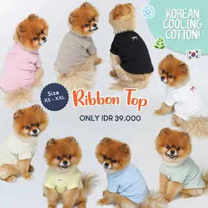 Pawlovin - Baju Anjing & Kucing Ribbon Top